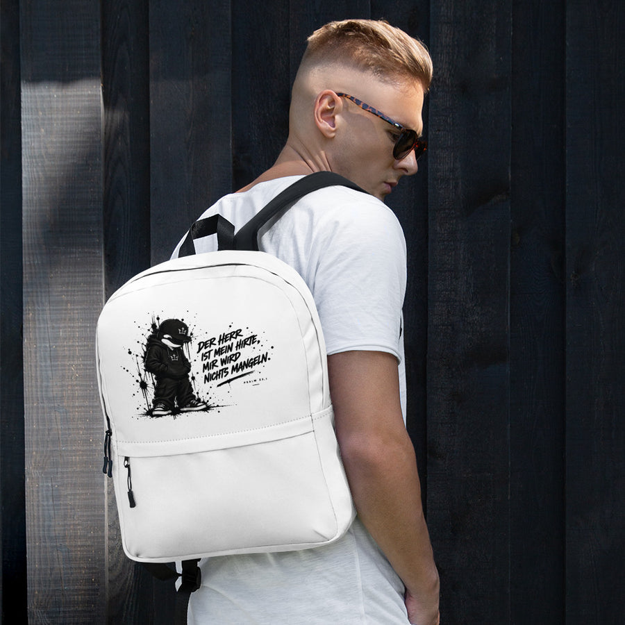 “Der Herr ist mein Hirte” Backpack – Psalm 23:1 DE NIGRO®