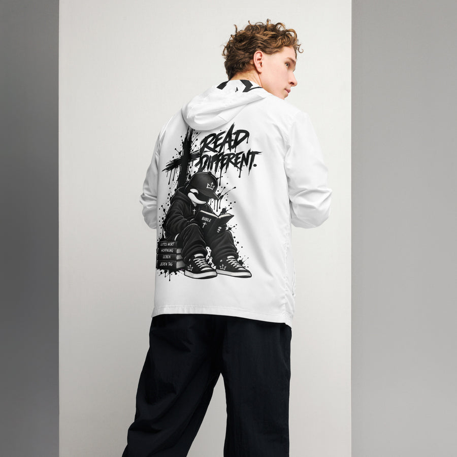 “Read Different.” Men’s Windbreaker DE NIGRO®