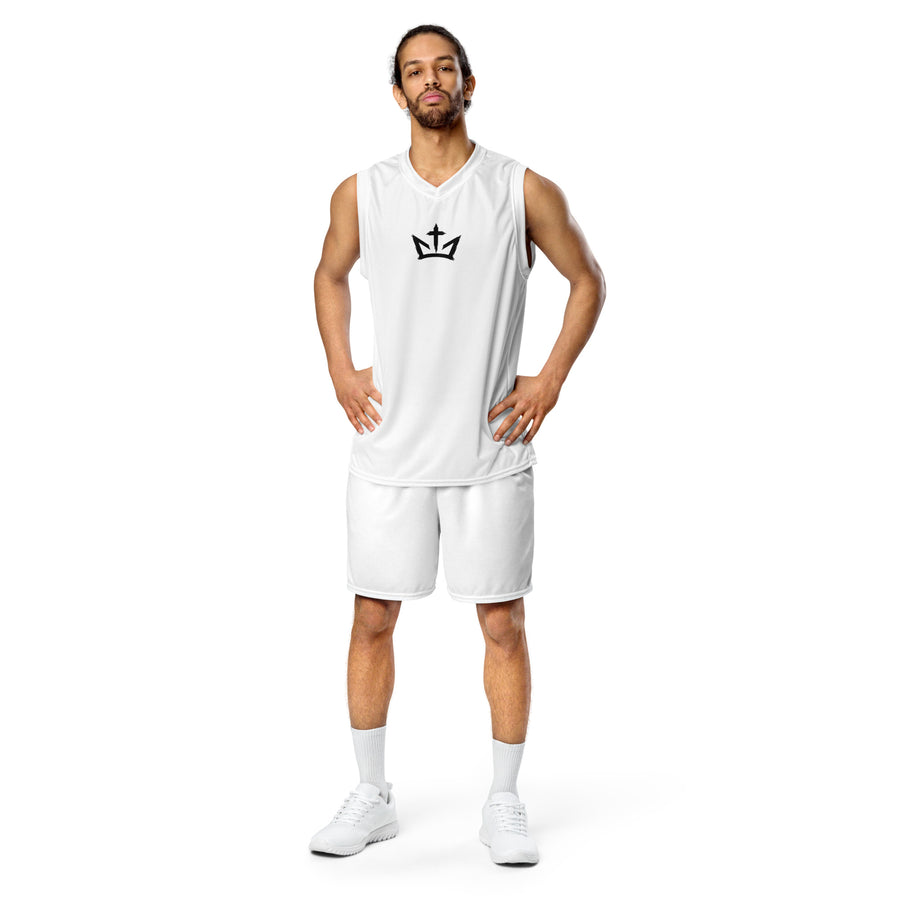 Faith Over Fear Recycled Basketball Jersey – Unisex | Psalm 56:4 DE NIGRO®