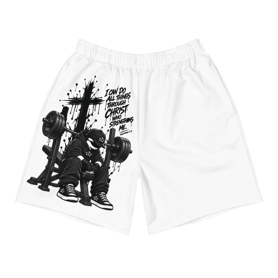 Philippians 4:13 Unisex Athletic Long Shorts - DE NIGRO®