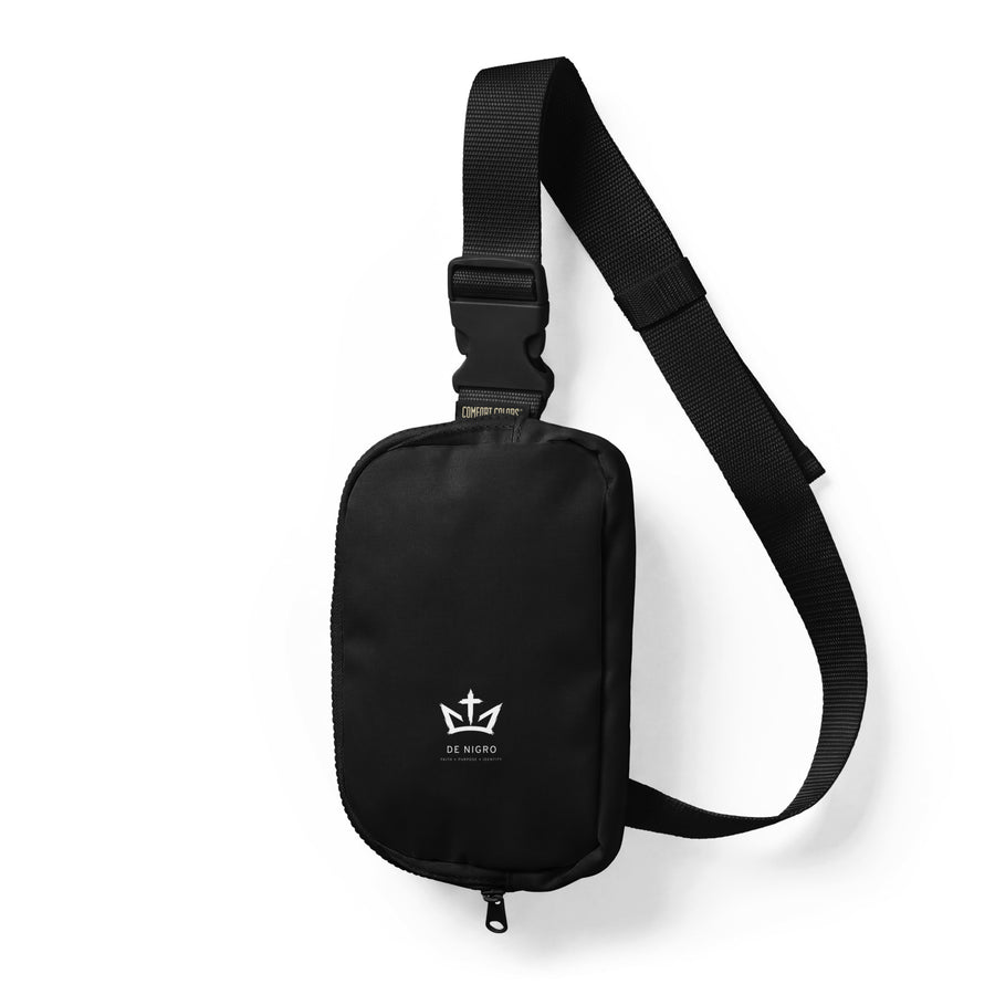 DE NIGRO® Cross Crown Sling Bag – Faith × Purpose × Identity