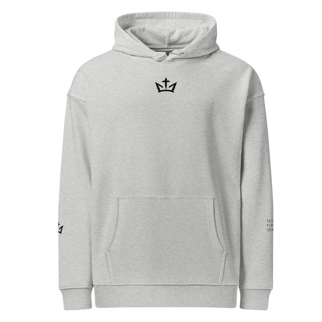 DE NIGRO® PHILIPPIANS 4:13 — UNISEX ORGANIC RELAXED HOODIE