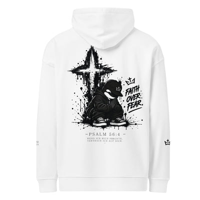 FAITH OVER FEAR. – Premium Oversized Hoodie | DE NIGRO®