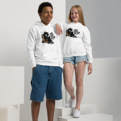 “Chill. God’s Got This.” Youth Heavy Blend Hoodie DE NIGRO®